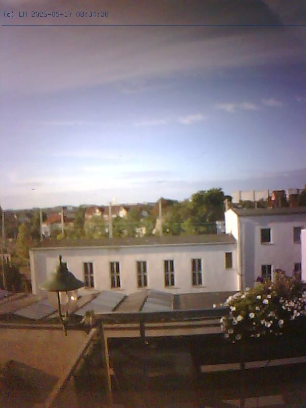 Webcam vom Balkon in Schönebeck